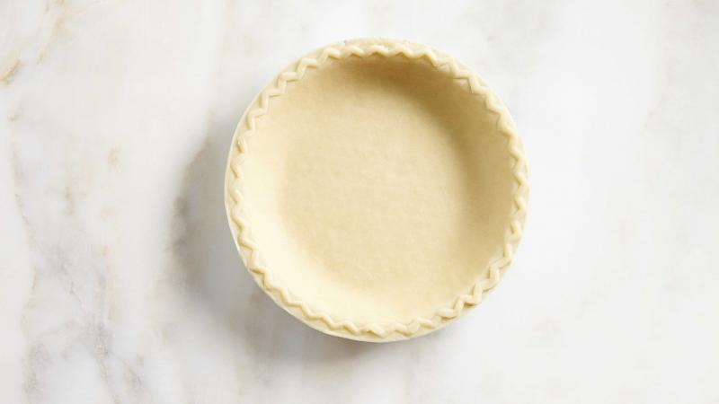 Comment réaliser une croûte à tarte cannelée  Étape 1