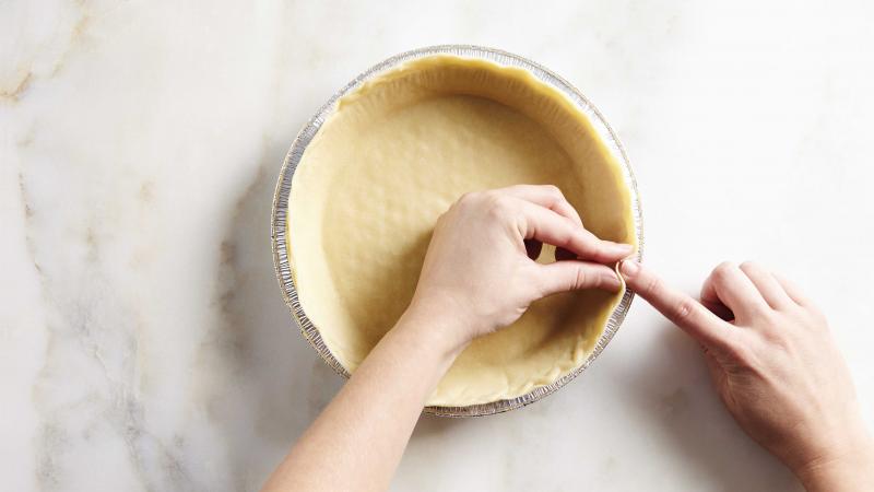 Comment réaliser une croûte à tarte cannelée Étape 3