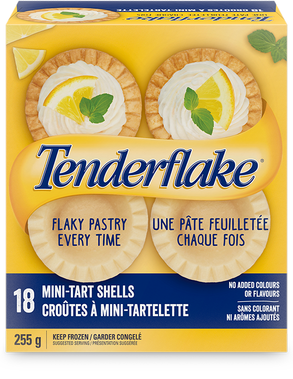 CROÛTE À MINI-TARTELETTE TENDERFLAKE