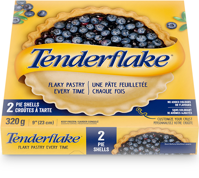 Tenderflake Pie Shell Packaging