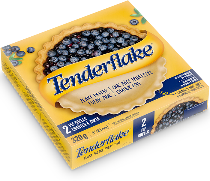 Tenderflake Pie Shell Packaging