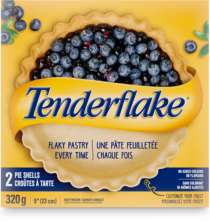 Tenderflake Pie Shell Packaging