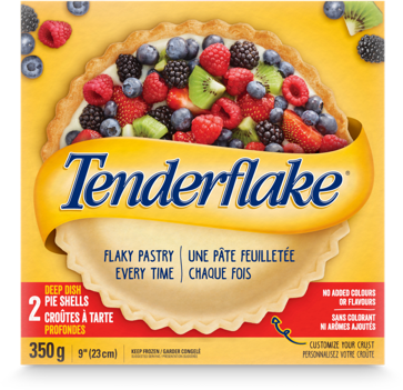 Tenderflake Deep Dish Pie Shells Packaging