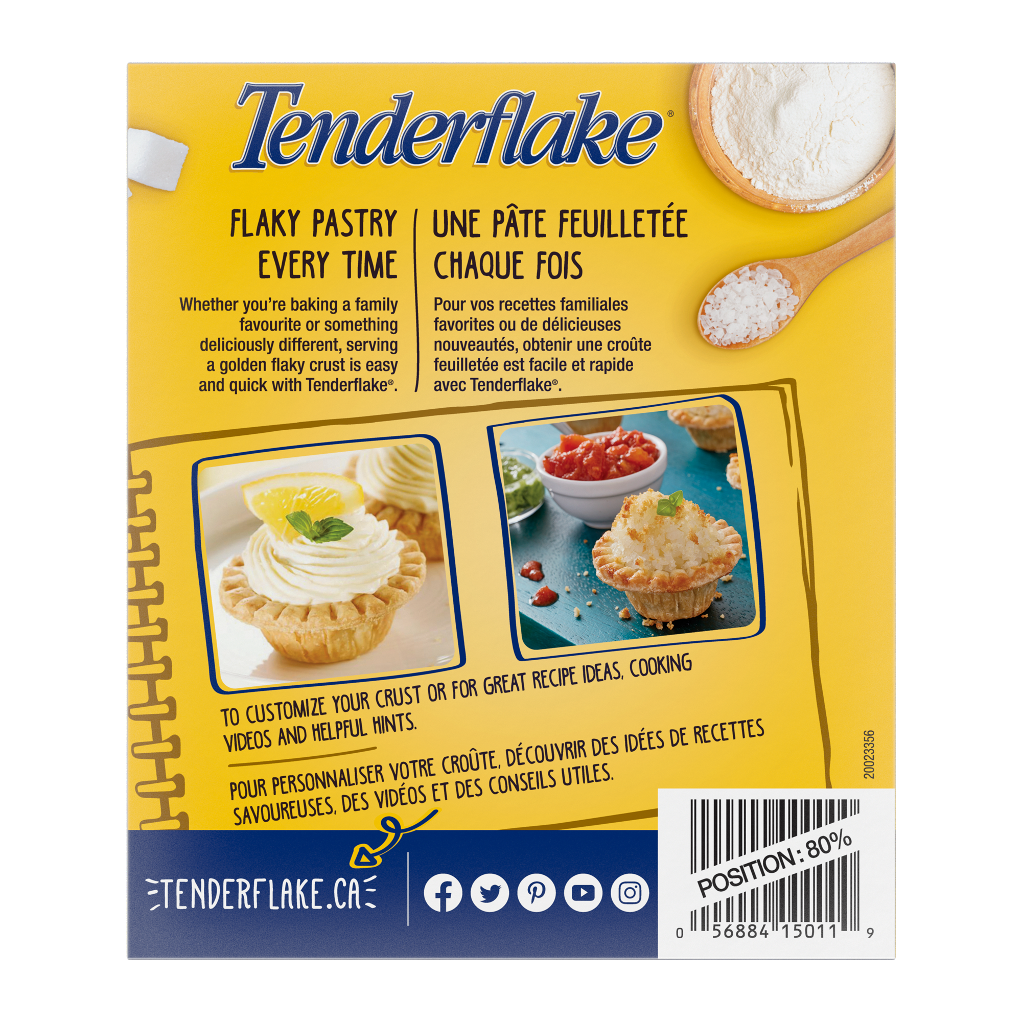 Mini Tart Shells | Tenderflake Canada