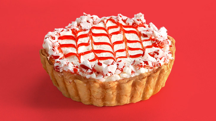 Candy Cane Pie