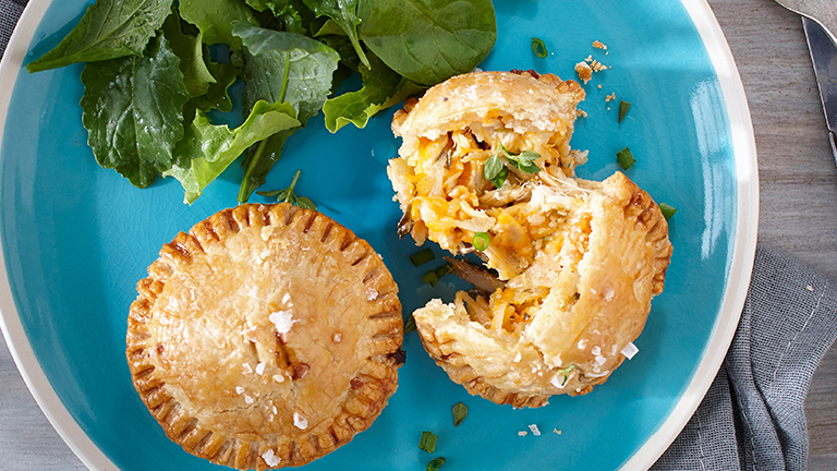 Chicken, Apple And Cheddar Hand Pies