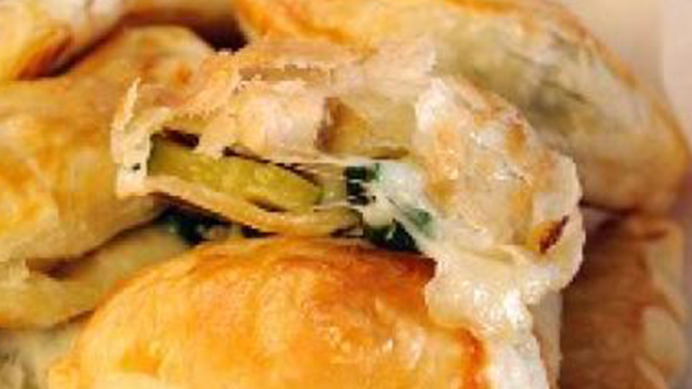 Chicken and Zucchini Pastries