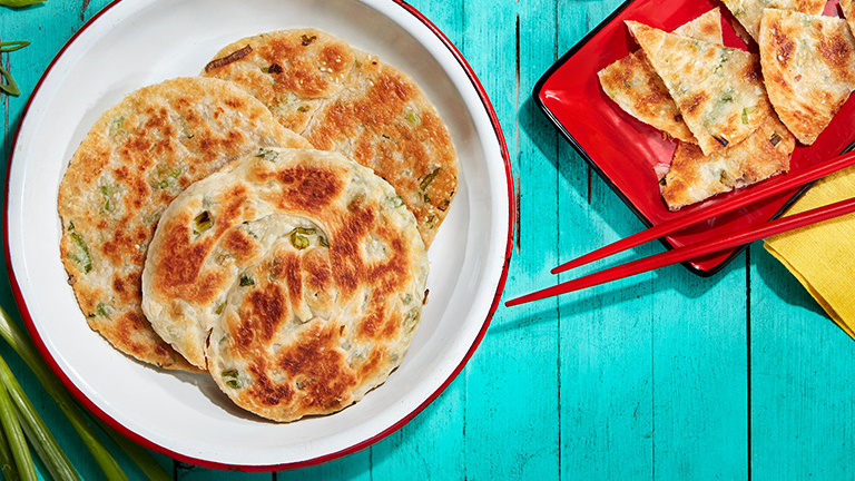 Chinese Scallion Pancakes