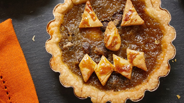 Jack-O-Lantern Butter Tarts