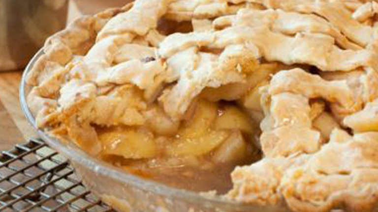 Lattice Top Apple Pie