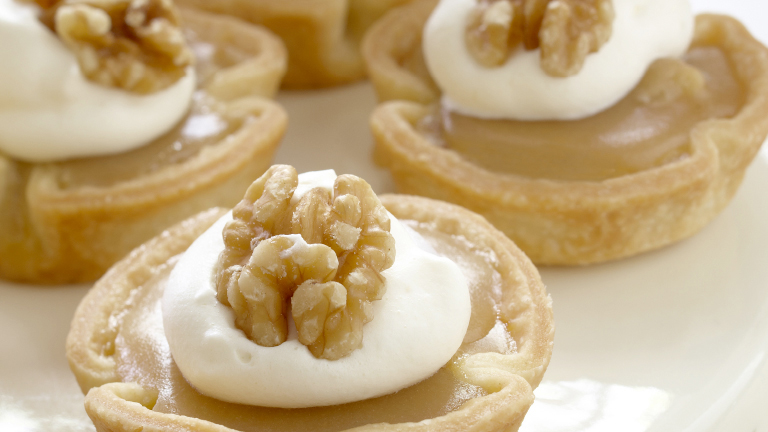 Sweet Mini Maple Tarts