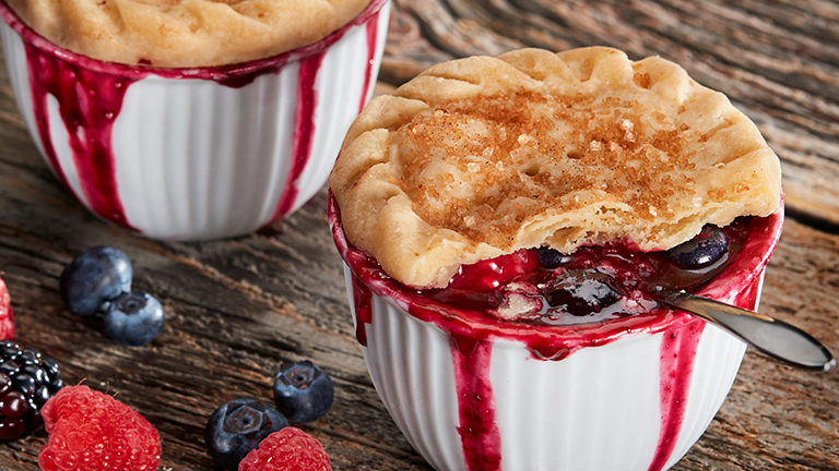 Quick Summer Berry Pie