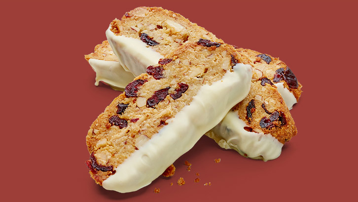 White Chocolate Almond Biscotti