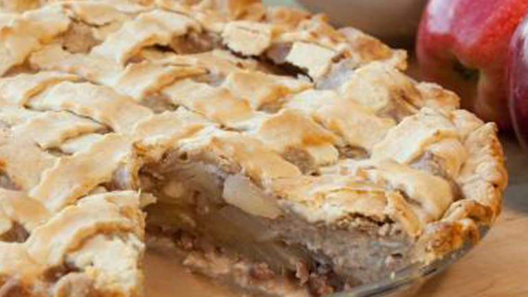 Apple Sour Cream Pie