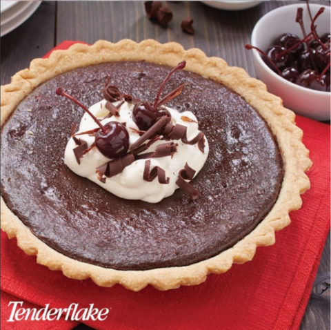 Black Forest Pie made with Tenderflake product