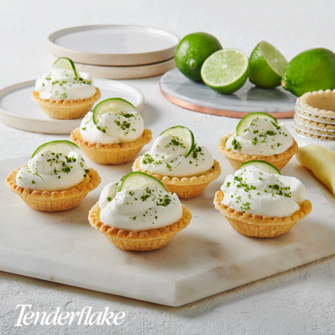 Key Lime Pie Tarts made with Tenderflake product